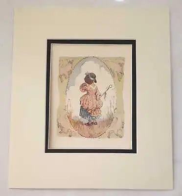 TARRANT Little Bo Peep (1934 Nursery Rhymes Colour Lithograph) • £9.95