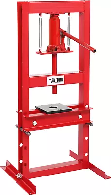 6-Ton Hydraulic Shop Press With Press Plates H-Frame Garage Press Adj • $161.25