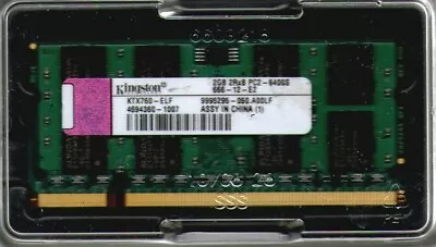 NEW 2GB IBM/Lenovo Thinkpad T61/T61p/X61/Z61 Laptop/Notebook DDR2 RAM Memory • $14.95