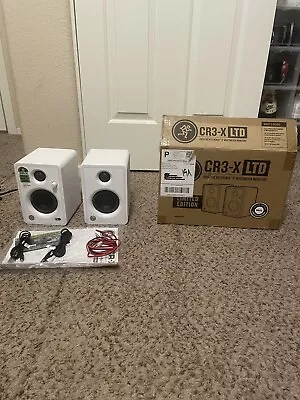 Mackie CR3-XBTLTD-WHT Multimedia Monitors White (Pair) • $50