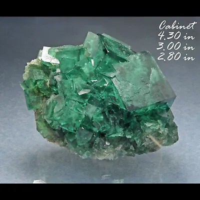 Green Fluorite Madagascar Minerals Crystals Gem-thn • $149.99