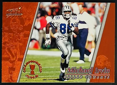 1998 Aurora Championship Fever Copper #10 - Michael Irvin - (#/20) - (b.v.=$50) • $15.50