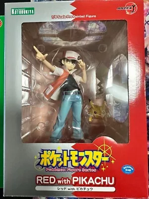 ARTFX J Pokemon Red With Pikachu KOTOBUKIYA Figure Japan • $266.40