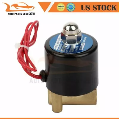 1/4  Npt Air Ride Suspension Valve 12V / 150psi Brass Electric Solenoid  X 1 • $19.49