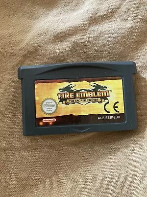 Fire Emblem The Sacred Stones Nintendo Gameboy Advance GBA Genuine PAL Cartridge • £59