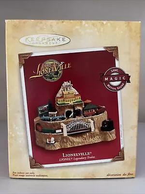 Hallmark Keepsake 2004 Lionelville Magic Light Motion & Sound Vintage Ornament • $40