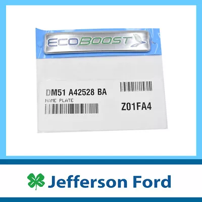 Genuine Ford Ecoboost Name Badge Ecosport Fiesta Focus Kuga • $29.49