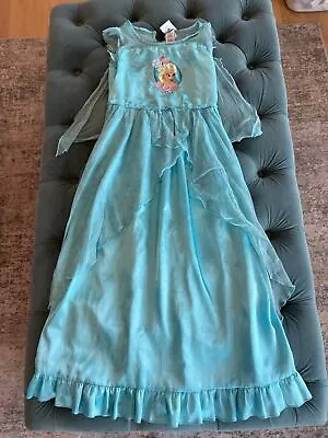 Disney Store Frozen Elsa Dress Nightgown Girls Pajamas Size 9/10 • $10