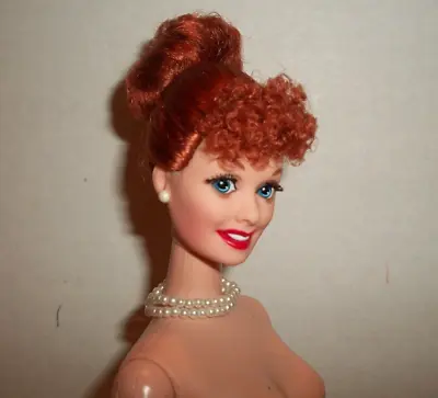 New From Box Nude Barbie Lucille Ball I Love Lucy Celebrity Mattel Doll A16 • $39.99