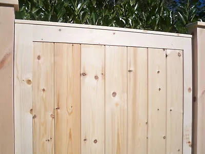 MADE TO MEASURE PREMIER PANELLED -  BESPOKE Wooden Pedestrian Garden Side Gates • £150