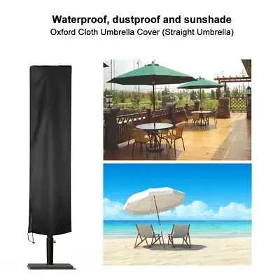 £13.63 • Buy Heavy Large Garden  Parasol Cover Cantilever-Umbrella Outdoor Waterproof Patio~~