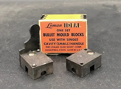 Lyman Ideal Vintage One Set Bullet Mold Blocks 378525 For .378 In Original Box • $60