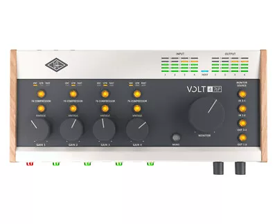 Universal Audio Volt 476P 4-in/4-out USB 2.0 Audio Interface W/ 4 Mic Preamps • $389.99