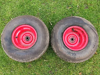 Countax Rear Wheels Pair 18x9.50-8 For Ride On Lawn Mower Tractor • £55