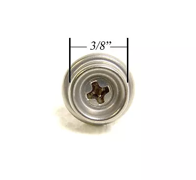 DOT Snap Fastener Screw Stud #10 Marine Grade Size 3/8  Stainless Steel • $9.99