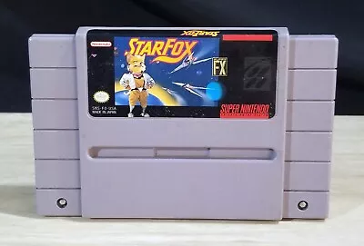 Star Fox Super Nintendo SNES Cartridge Only - Cleaned Very Good Condition • $22.22