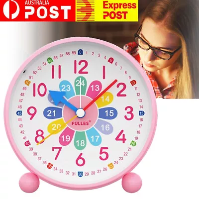 Kids Alarm Clock Bedside Alarm Clocks For Bedroom Cute Learning Time Alarm Clock • $28.90