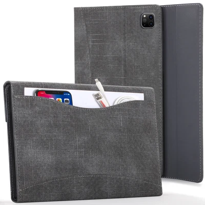£6.99 • Buy Apple IPad Pro 12.9 2020 Case Cover Sleeve, Document Pocket & Auto Sleep Wake