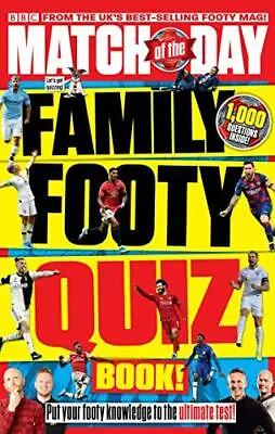 Match Of The Day Family Footy Quiz Book By Match Of The/Magazin • £2.81