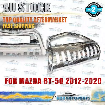 For Mazda BT-50 BT50 12-20 With Nudge Bar Stainless Steel Grille Guard • $246.25