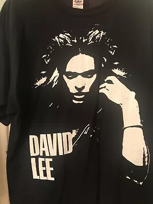 VAN HALEN (DAVID LEE ROTH) Vintage US Tee Shirt (Worn) (XL) • £15