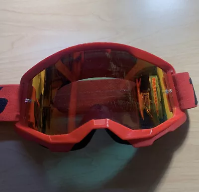 Motocross Goggles 100% Dirtbike Snowboarding Skiing Goggles • $15