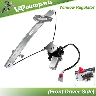 For 1998-2002 Honda Accord 4 Door Front Driver W/ Motor Power Window Regulator • $36.99