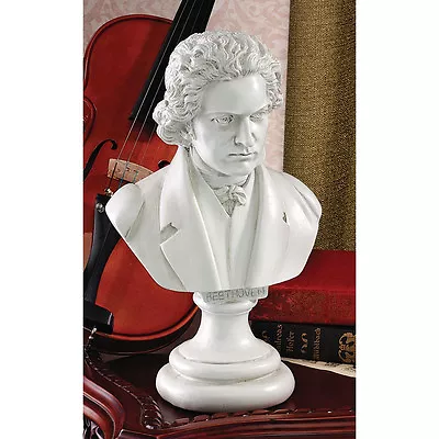 Musical Icon Composer Ludwig Van Beethoven Home Gallery Bust Sculpture • $83.22