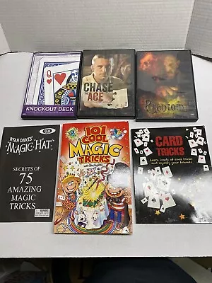 Magic Tricks Books And Dvd Lot • $24