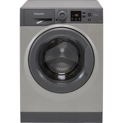 £339 • Buy Hotpoint NSWM945CGGUKN 9Kg Washing Machine 1400 RPM B Rated Graphite 1400 RPM