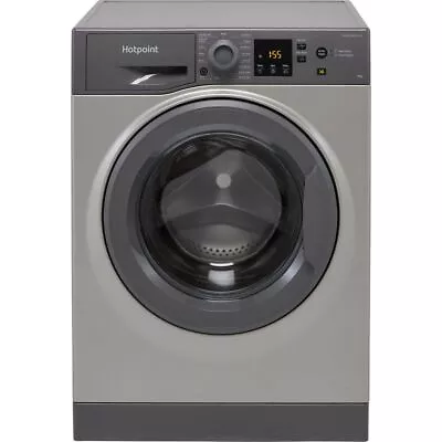 £339 • Buy Hotpoint NSWM945CGGUKN 9Kg Washing Machine 1400 RPM B Rated Graphite 1400 RPM