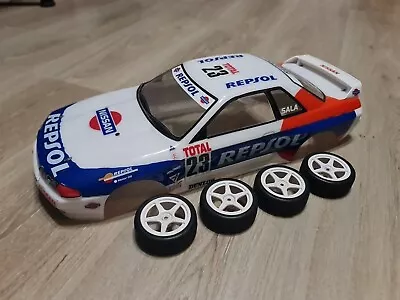 Tamiya Repsol Skyline GT-R GTR Nissan Body And Wheels TA03 R F  • £49