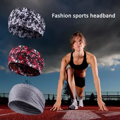 Breathable Fashion Sports Headbands Quick Dry Yoga Cycling Hairbands For Women • $7.99