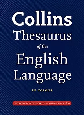 Collins Thesaurus Of The English La... Collins Diction • £4.99