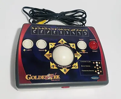 Golden Golf Tee Home Edition Radica Plug & Play Arcade TV Video Game 2005 Tested • $25.90