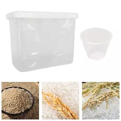 Cereal Organizer Sealed Household Rice Bucket For Sugar Flour Multipurpose • $25.10