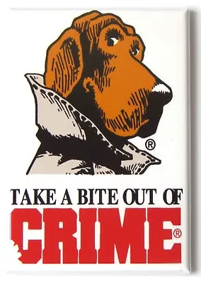 McGruff The Crime Dog FRIDGE MAGNET Crimedog • $7.49