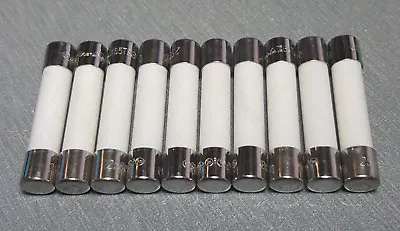 $9.35 • Buy 10PCS 5A T5A Ceramic Fuse 3AG 6mm X 32mm Slow Blow 250V AUSTRALUX