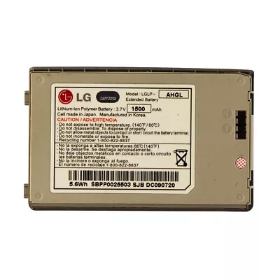 LG LGLP-AHGL Replacement Battery For The LG ENV3 - Black 1500mAh • $6.59