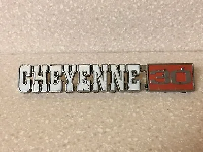 Vintage OEM 1971 1972 Chevrolet Cheyenne 30 Emblem Badge Metal Part #3994685 • $19.99