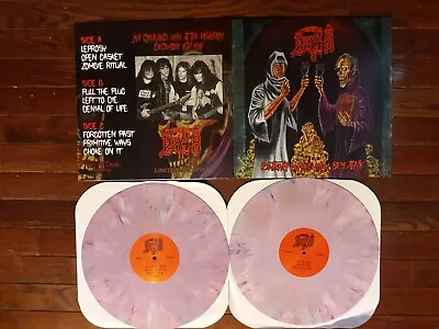 DEATH Rotting While You Breath DOUBLE LP RAR Morbid Angel Deicide Obituary Sadus • $105