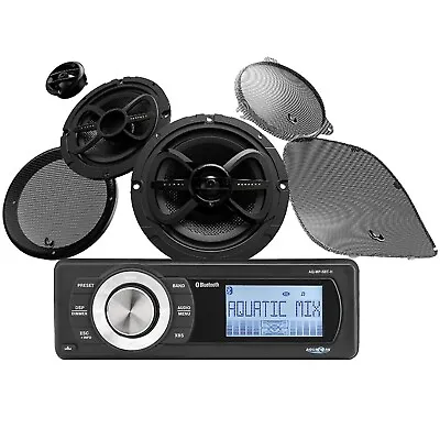 Infinity 600X 6-1/2  Component Speaker System + AQMP5BTH Digital Media Receiver • $639.99