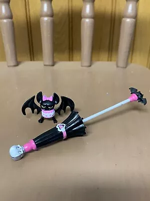 Monster High 1st Wave DRACULAURA Umbrella & Pet Bat COUNT FABULOUS Replacement • $37.99