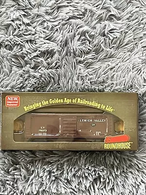 Athearn Roundhouse 84665 HO 40' Double Sheathed Box Car ~ Lehigh Valley (LV)-NEW • $16.99
