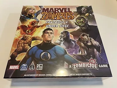 Marvel Zombies Fantastic 4: Under Siege Expansion Kickstarter Edition New Sealed • $39.99