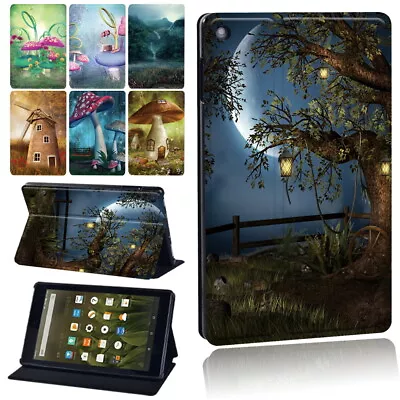 £7.99 • Buy Leather Stand Cover Tablet Case For Amazon Fire 7 /Fire HD 8 /8 Plus/ Fire HD 10