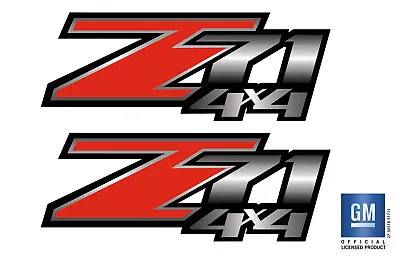 2007-2013 Chevy Silverado GMC Sierra Z71 4X4 Bed Decal Stickers Set Of (2) • $29.99