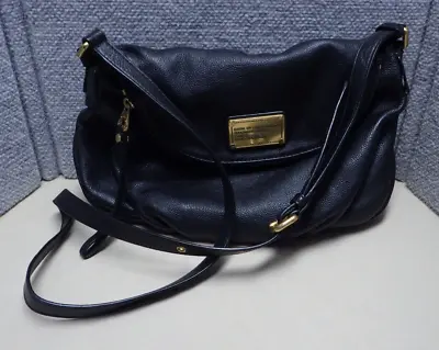 Marc Jacobs Standard Supply Natasha Hobo Purse With Shoulder Strap Black C2 • $34.99