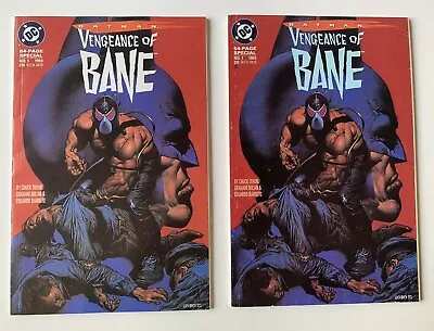 (2) Batman Vengeance Of Bane #1 Lot - 1st & 3rd Prints - 1st Appearance Of Bane! • $60