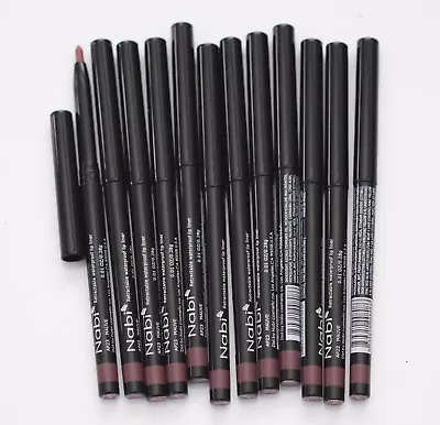 12 PCS NABI AP23 MAUVE Retractable Waterproof Lip Liners Pencils • $15